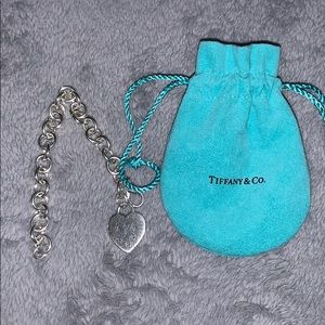 Tiffany & Co. Heart Tag Link Bracelet